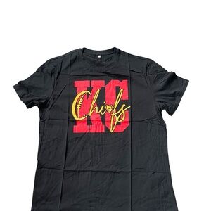 Black KC Chiefs Graphic T-Shirt